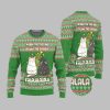 2025 Christmas Cat Wreck The Tree And Blame The Doggle Ugly Christmas Sweater 1 1