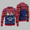 2025 Christmas Chicken Peep This Drip Ugly Christmas Sweater 4