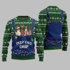 2025 Christmas Chicken Peep This Drip Ugly Christmas Sweater 5
