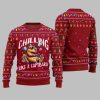 2025 Christmas Chilling Like A Capabara Ugly Christmas Sweater 1