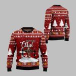 2025 Christmas Christian Begins With Christ Ugly Christmas Sweater