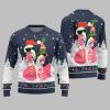 2025 Christmas Cool Flamingo Ugly Christmas Sweater 9