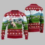2025 Christmas Cow No Hide No Shame Now I'm Finally Miling Life Ugly Christmas Sweater