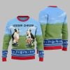 2025 Christmas Cow Udder Chaos Ugly Christmas Sweater 2