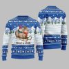 2025 Christmas Custom Name Couple Capybaras Ugly Christmas Sweater 2