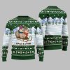 2025 Christmas Custom Name Couple Capybaras Ugly Christmas Sweater 5