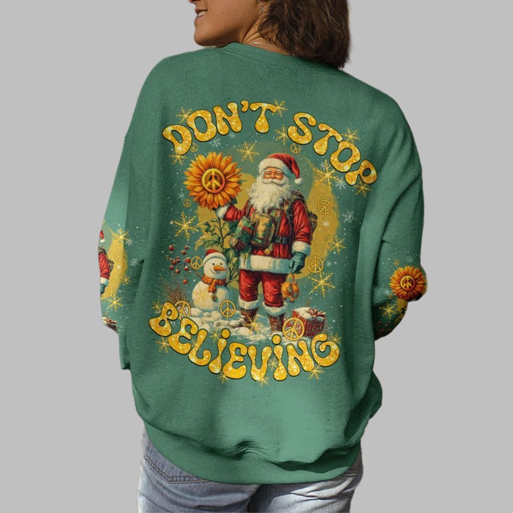 2025 Christmas Don't Stop Believing Christmas Shirt 3 2025 Christmas Dont Stop Believing Christmas Shirt 3