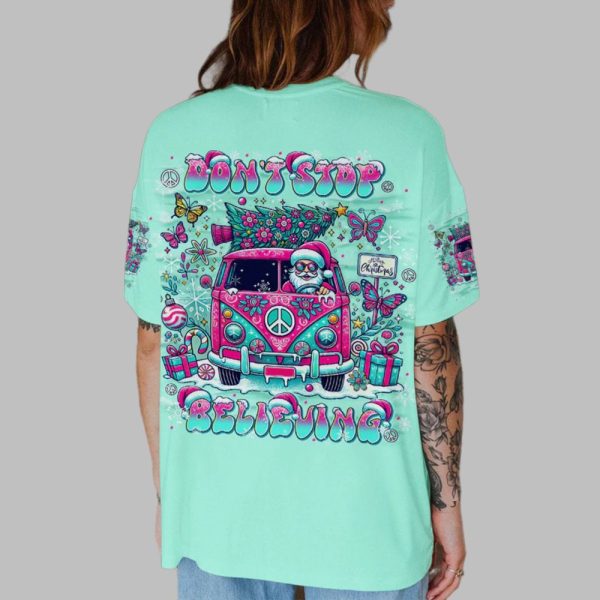 2025 Christmas Don't Stop Believing Shirt