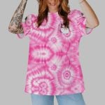 2025 Christmas Don't Stop Believing Tie Dye Shirt