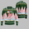 2025 Christmas Flamingo Break A Leg Ugly Christmas Sweater 3