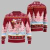 2025 Christmas Flamingo Break A Leg Ugly Christmas Sweater 5