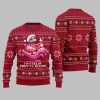 2025 Christmas Flamingo Im Feelin Pretty In Pink Ugly Christmas Sweater 4