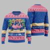 2025 Christmas Flamingo Let's Go Girls Ugly Christmas Sweater