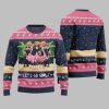 2025 Christmas Flamingo Lets Go Girls Ugly Christmas Sweater 5