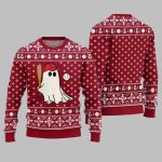 2025 Halloween Funny Bowling Game Ugly Sweater
