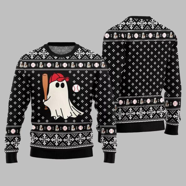 2025 Christmas Funny Bowling Game Halloween Ugly Christmas Sweater 3