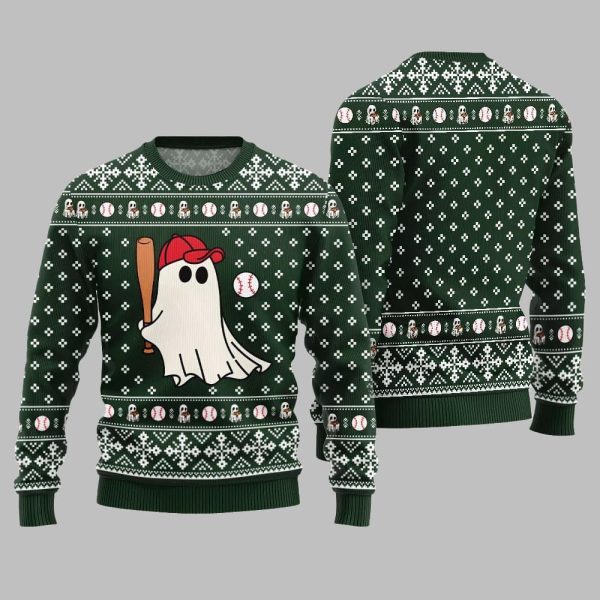 2025 Christmas Funny Bowling Game Halloween Ugly Christmas Sweater 4