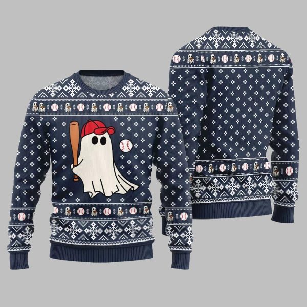 2025 Christmas Funny Bowling Game Halloween Ugly Christmas Sweater 5