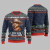 2025 Christmas Funny Capybara Ugly Christmas Sweater 4
