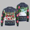 2025 Christmas Funny Flamingo Ugly Christmas Sweater 4