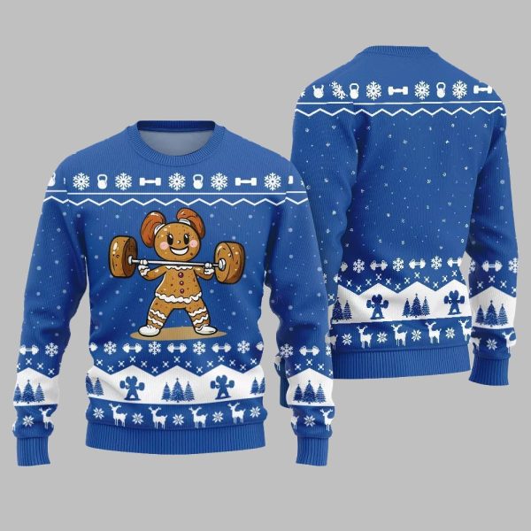 2025 Christmas Funny Gym Ugly Christmas Sweater 2