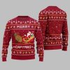 2025 Christmas Funny Merry Capybara Ugly Christmas Sweater 4