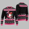 2025 Christmas Happy Christmas Flamingo Ugly Christmas Sweater 1