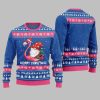 2025 Christmas Happy Christmas Flamingo Ugly Christmas Sweater 3