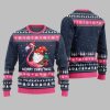 2025 Christmas Happy Christmas Flamingo Ugly Christmas Sweater 5