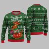 2025 Christmas Happy Christmas Kangaroo Ugly Christmas Sweater 1