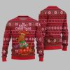 2025 Christmas Happy Christmas Kangaroo Ugly Christmas Sweater 4