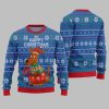 2025 Christmas Happy Christmas Kangaroo Ugly Christmas Sweater 5