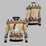 2025 Christmas Hedgehog Cute Ugly Christmas Sweater