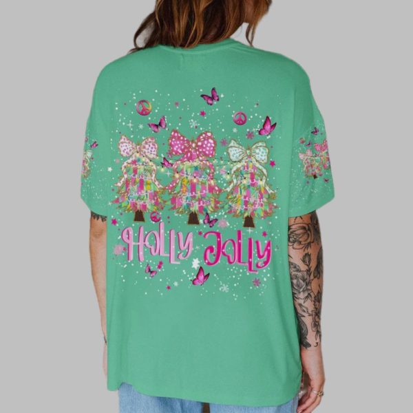 2025 Christmas Holly Jolly Trees Shirt 2