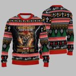 2025 Christmas I Would Rather Stand With God Christmas Ugly Sweatshirt