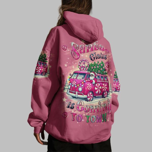 2025 Christmas Is Coming To Town Santa Claus Shirt 4