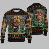 2025 Christmas It Ain't Over Until God Says It's Over Christmas Ugly Sweatshirt