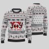 2025 Christmas Joy To The World Mouse Christmas Ugly Sweatshirt 1
