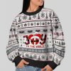 2025 Christmas Joy To The World Mouse Christmas Ugly Sweatshirt 2