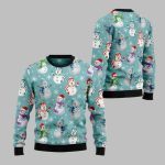 2025 Christmas Love Snowman Ugly Christmas Sweater