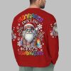 2025 Christmas Old Hippies Dont Die They Just Fade Into Crazy Grandparents Shirt 3