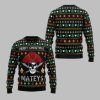 2025 Christmas Pirate Skull Ugly Christmas Sweater 1 1