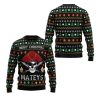 2025 Christmas Pirate Skull Ugly Christmas Sweater 1 2