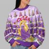 2025 Christmas Princess Rapunzel Cloudy Hair Movie Christmas Ugly Sweatshirt 2
