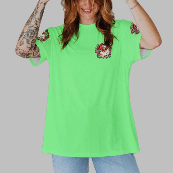 2025 Christmas Santa Claus Dont Stop Believing Shirt 1