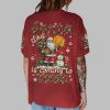 2025 Christmas Santa Claus Is Coming To Town Shirt 2
