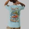 2025 Christmas Santa Claus Is Coming Too Town Shirt 2