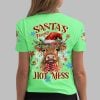 2025 Christmas Santa's Favorite Hot Mess Cow Shirt