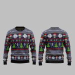2025 Christmas Skull Christmas Ugly Christmas Sweater