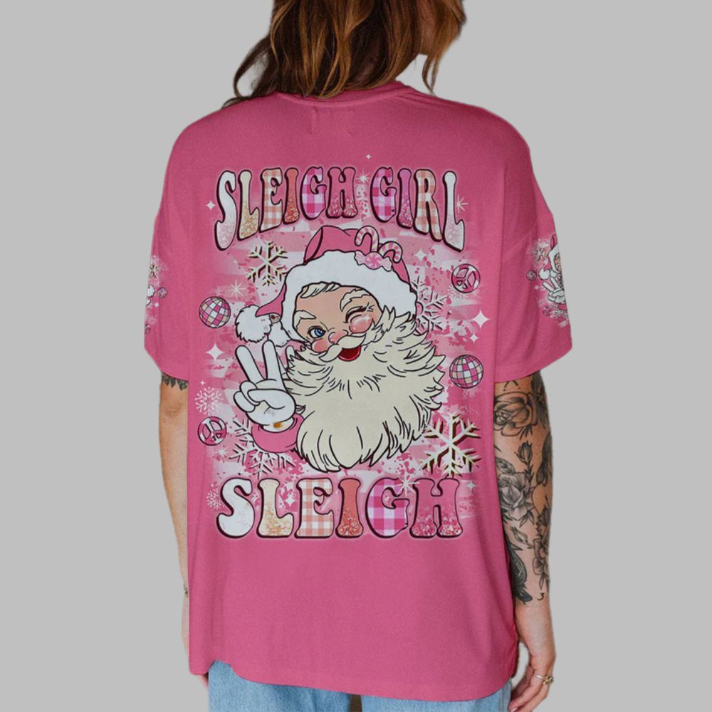 2025 Christmas Sleigh Girl Sleigh Shirt 2 2025 Christmas Sleigh Girl Sleigh Shirt 2